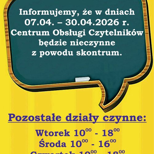 Obraz główny aktualności o tytule Ogłoszenie 