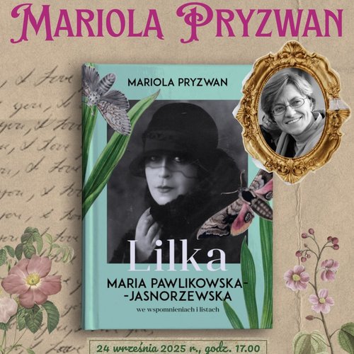 Obraz główny aktualności o tytule Spotkanie z Mariolą Pryzwan 