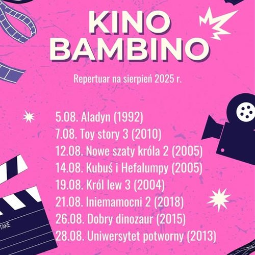 Obraz główny aktualności o tytule Kino Bambino 