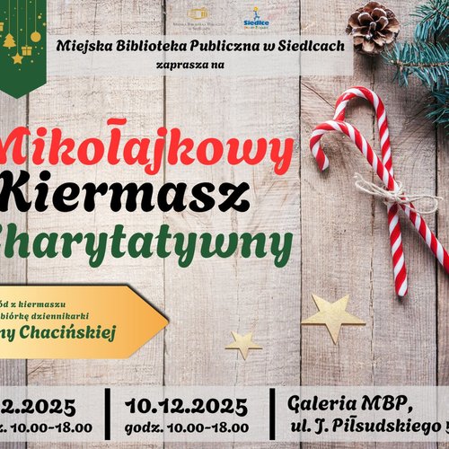 Obraz główny aktualności o tytule V Mikołajkowy Kiermasz Charytatywny 