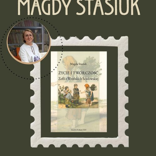 Obraz główny aktualności o tytule Spotkanie autorskie Magdy Stasiuk 